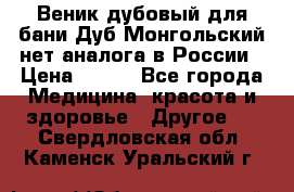 Веник дубовый для бани Дуб Монгольский нет аналога в России › Цена ­ 120 - Все города Медицина, красота и здоровье » Другое   . Свердловская обл.,Каменск-Уральский г.